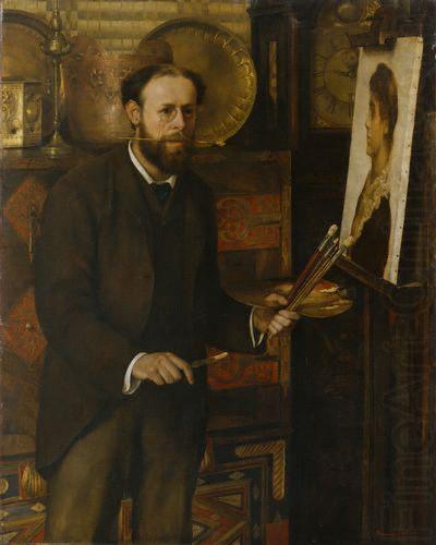 Evert Collier Portrait of John Collier oil painting picture